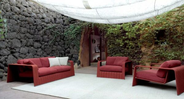 3-Sitzer Gartensofa aus Stoff | Paola Lenti | Frame - Image 8