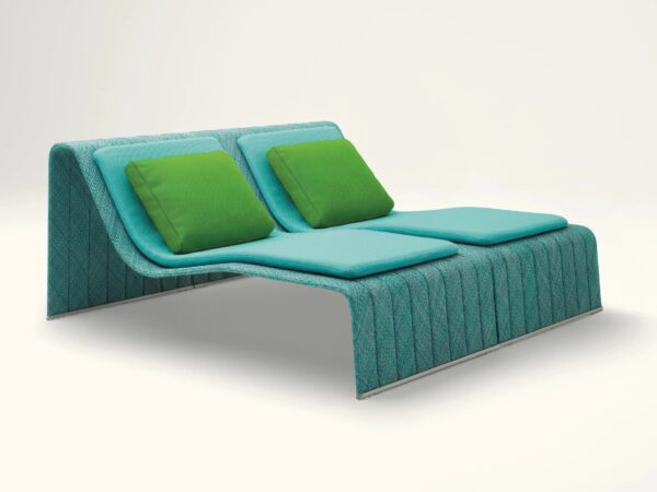 Loungebett aus Polyester | Paola Lenti | Frame