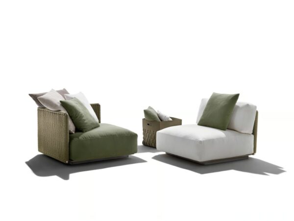 Gartensessel aus Stoff | Flexform | Eddy
