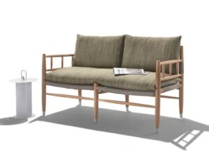 Gartensofa aus Irokoholz | Flexform | Lee Outdoor
