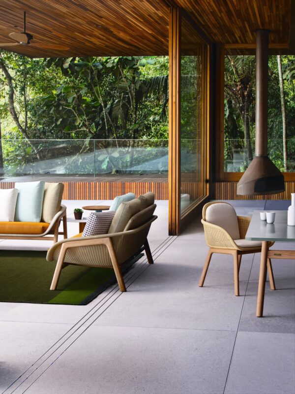 Gartensofa aus synthetischer Faser | Kettal | Vimini - Image 5