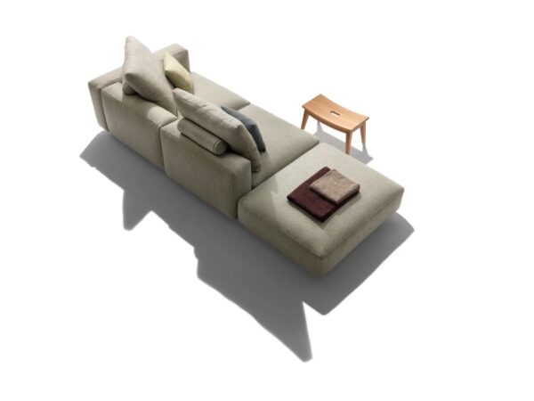 3-er Garten Anbausofa aus Stoff | Flexform | Grandemare - Image 2