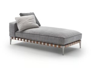 Tagesliege aus Stoff | Flexform | Gregory