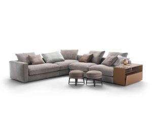Ecksofa aus Stoff | Flexform | Harper