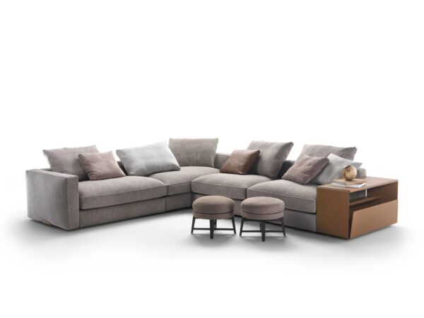 Ecksofa aus Stoff | Flexform | Harper