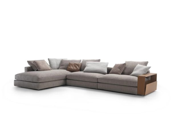 Sofa aus Stoff mit Récamiere | Flexform | Harper - Image 3