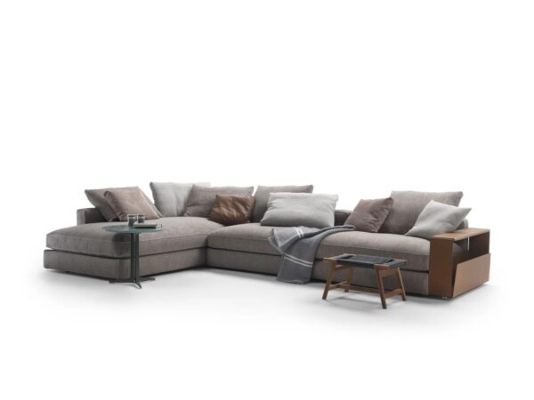 Sofa aus Stoff mit Récamiere | Flexform | Harper - Image 2