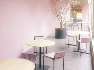 Gartenhocker aus Technischem Gewebe | Paola Lenti | Heron