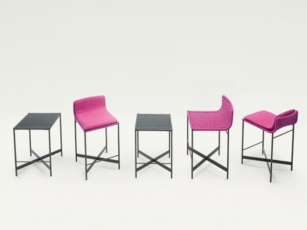 Gartenhocker aus Technischem Gewebe | Paola Lenti | Heron - Image 3