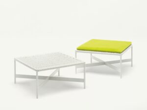 Niedriger Gartenhocker aus Stoff | Paola Lenti | Heron