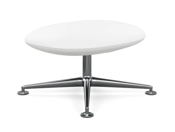 4-Speichen- Fussbank aus Leder | Knoll | KN