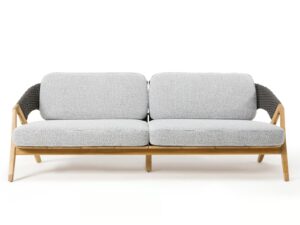 3-er Gartensofa aus Teakholz | Ethimo | Knit