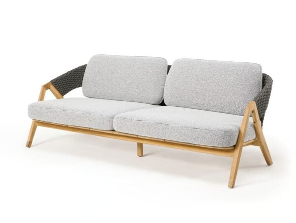 3-er Gartensofa aus Teakholz | Ethimo | Knit - Image 3