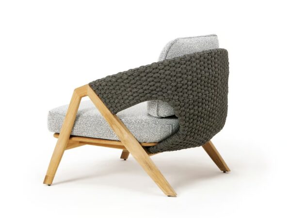 Gartensessel aus Teakholz mit Armlehnen | Ethimo | Knit - Image 7