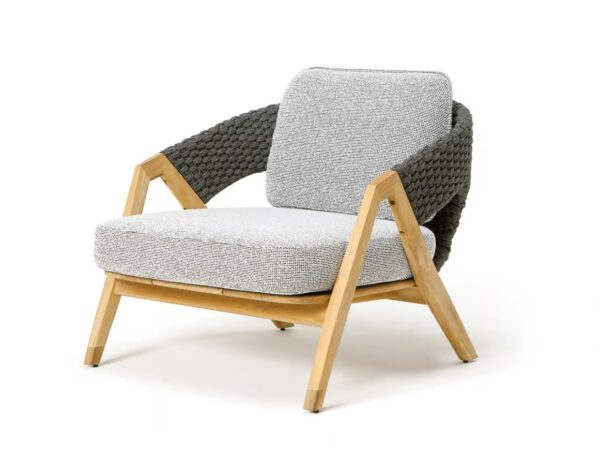 Gartensessel aus Teakholz mit Armlehnen | Ethimo | Knit - Image 5