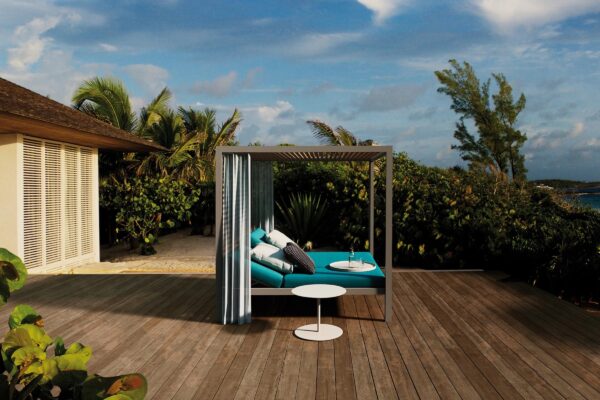 Verstellbares Loungebett mit Baldachin | Kettal | Landscape - Image 3