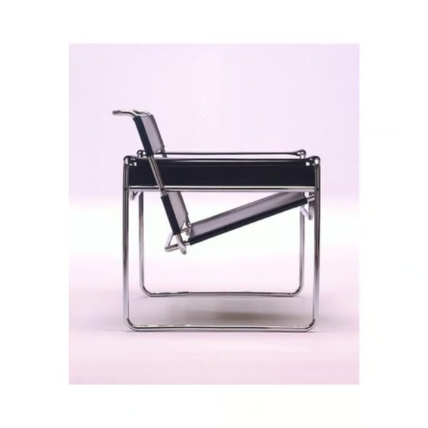 Loungesessel aus Leder mit Armlehnen | Knoll | Wassily - Image 3