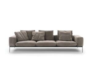 3-Sitzer Sofa aus Stoff mit abnehmbarem Bezug | Flexform | Lifesteel