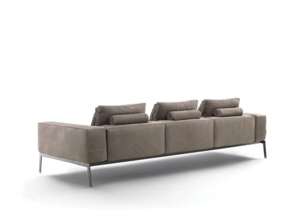 3-Sitzer Sofa aus Stoff mit abnehmbarem Bezug | Flexform | Lifesteel - Image 3
