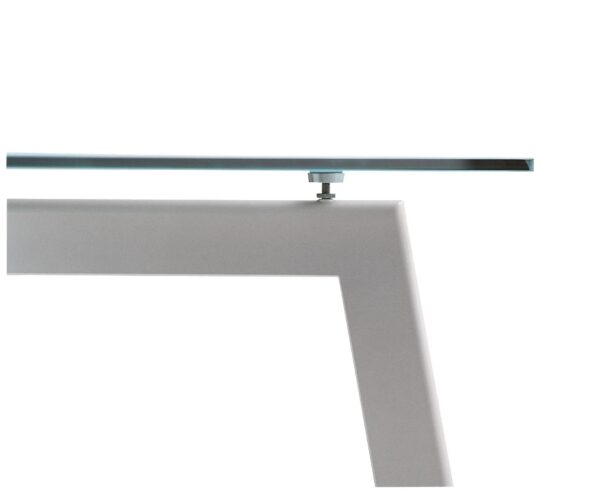 Tisch aus Stahl und Glas | Desalto - Image 3