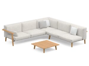 Garten Ecksofa aus Stoff | Royal Botania | Mambo Lounge