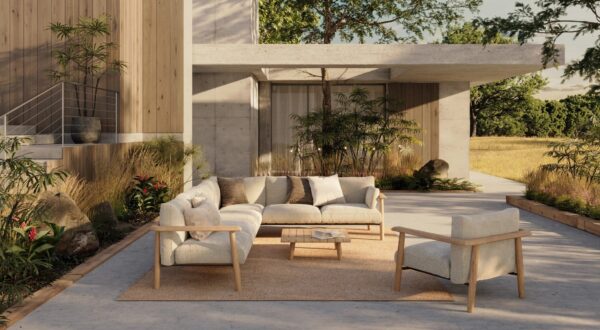 Garten Ecksofa aus Stoff | Royal Botania | Mambo Lounge - Image 3