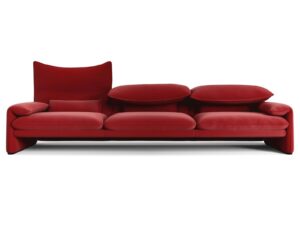 Sofa aus Nubukleder | Cassina | Living