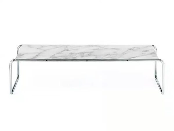 Rechteckiger Couchtisch aus Marmor | Knoll | Laccio