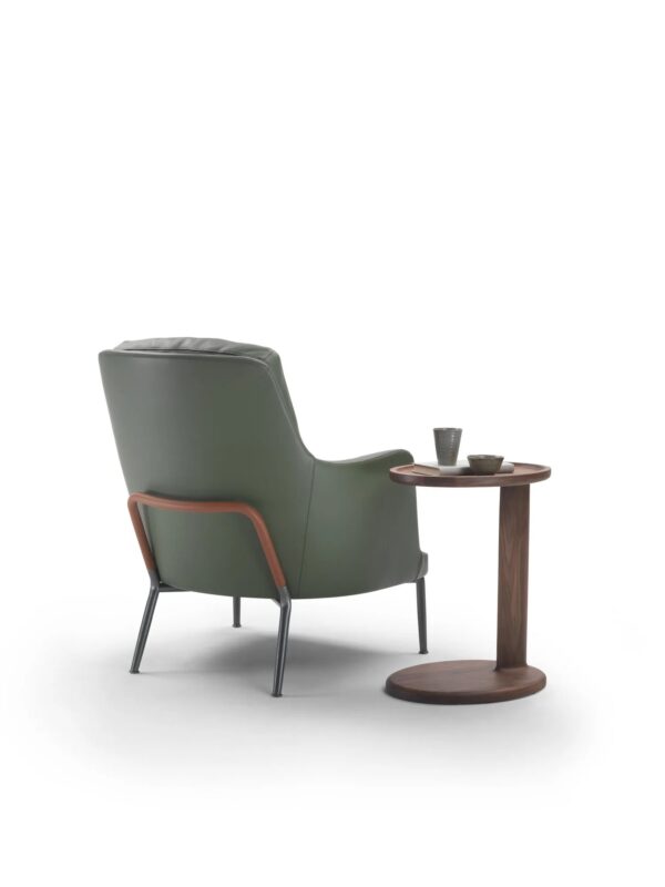 Sessel aus Leder mit Armlehnen | Flexform | Marley - Image 4
