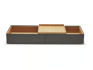 Rechteckiger Couchtisch mit Tablett | Knoll | Matic