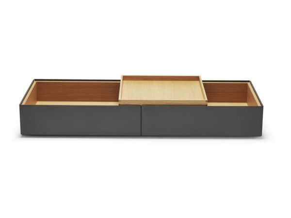 Rechteckiger Couchtisch mit Tablett | Knoll | Matic