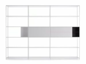 Regalsystem aus Aluminium | MDF Italia | Minima
