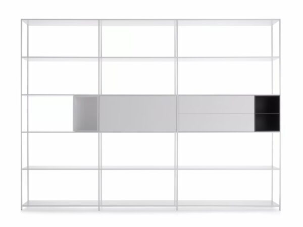 Regalsystem aus Aluminium | MDF Italia | Minima