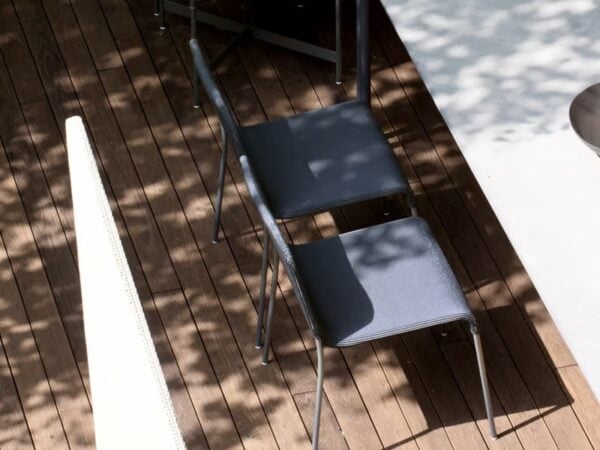Stapelbarer Gartenstuhl aus Polyester | Paola Lenti - Image 5