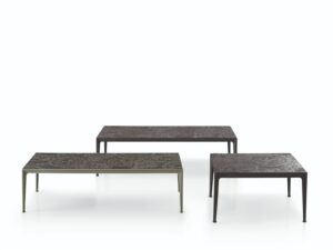 Garten-Beistelltisch aus Feinsteinzeug | B&B Italia Outdoor | Mirto