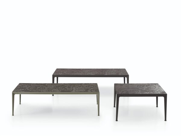 Garten-Beistelltisch aus Feinsteinzeug | B&B Italia Outdoor | Mirto