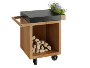 Garten-Servierwagen aus Corten™ | OFYR | OFYR Mise en Place PRO