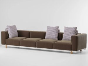 4-Sitzer Gartensofa aus Stoff | Kettal | Molo