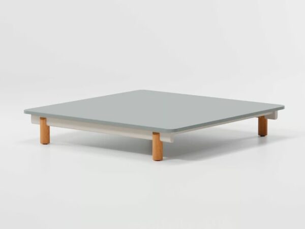 Quadratischer Couchtisch aus Aluminium | Kettal | Molo