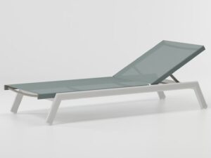 Stapelbarer verstellbarer Gartenliege | Kettal | Molo