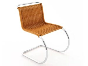 Freischwinger aus Rattan | Knoll | MR
