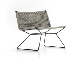 Mit Kufengestell Lounge Gartensessel aus Seil | MDF Italia | Neil