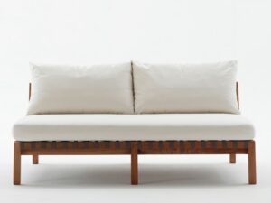 2-Sitzer Gartensofa aus Teakholz | RODA | Network