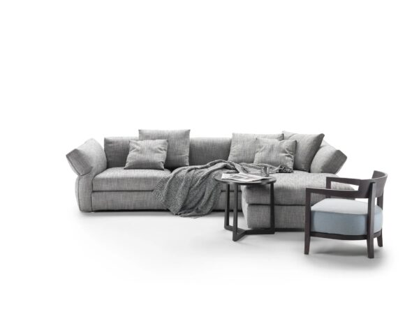 Sofa aus Stoff mit Récamiere | Flexform | Newbridge - Image 2