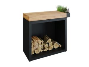 Holzkorb / Küchenelement aus pulverbeschichtetem Stahl | OFYR | OFYR Butcher Blocks