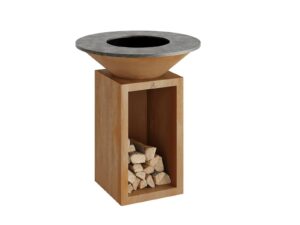 Holz- Gartengrill aus Corten™ | OFYR | OFYR Classic Storage