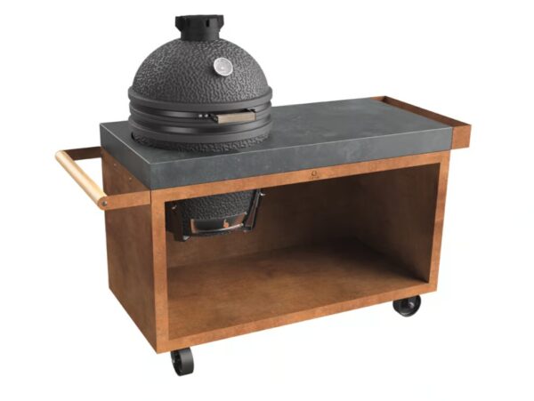 Gartengrill aus Corten™ mit Rollen | OFYR | OFYR Kamado Table PRO