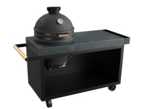Gartengrill aus Stahl mit Rollen | OFYR | OFYR Kamado Table PRO
