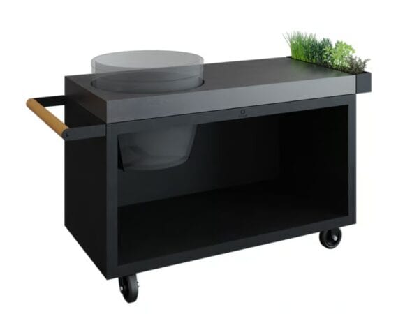 Gartengrill aus Stahl mit Rollen | OFYR | OFYR Kamado Table PRO