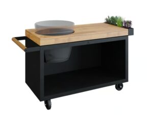 Gartengrill aus Stahl mit Rollen | OFYR | OFYR Kamado Table PRO